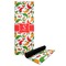 Colored Peppers Yoga Mat with Black Rubber Back Full Print View