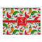 Colored Peppers Zipper Pouch Large (Front)