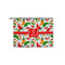 Colored Peppers Zipper Pouch Small (Front)