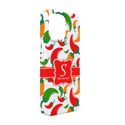 Colored Peppers iPhone Case - Plastic - iPhone 13 (Personalized)
