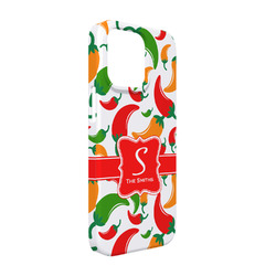 Colored Peppers iPhone Case - Plastic - iPhone 13 Pro (Personalized)