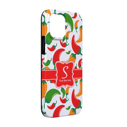 Colored Peppers iPhone Case - Rubber Lined - iPhone 13 (Personalized)