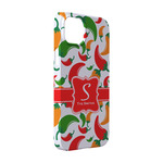 Colored Peppers iPhone Case - Plastic - iPhone 14 (Personalized)