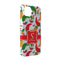 Colored Peppers iPhone Case - Plastic - iPhone 14 Pro (Personalized)