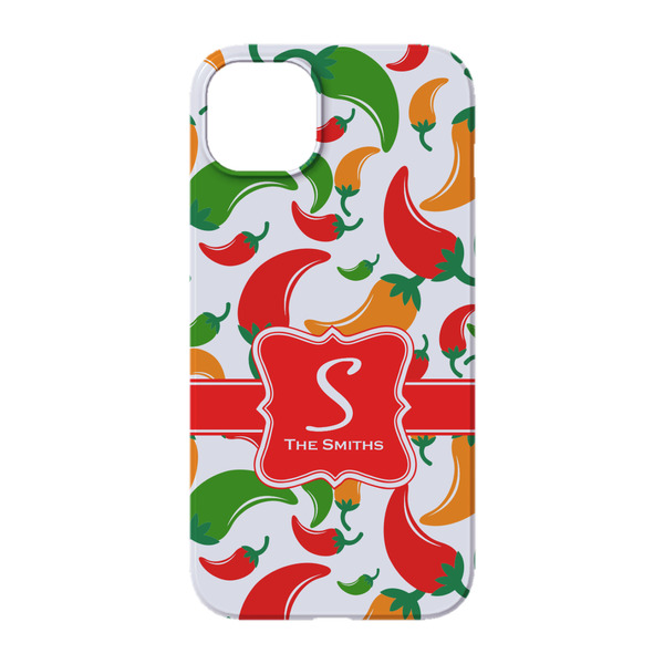 Colored Peppers iPhone 14 Pro Case - Back