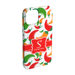 Colored Peppers iPhone Case - Plastic - iPhone 15 (Personalized)