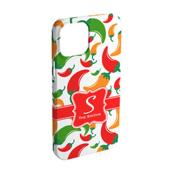 Colored Peppers iPhone Case - Plastic - iPhone 15 Pro (Personalized)