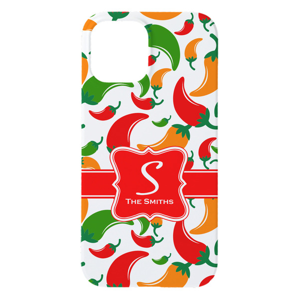 Colored Peppers iPhone 15 Pro Max Case - Back