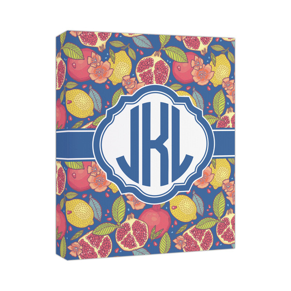 Custom Pomegranates & Lemons Canvas Print (Personalized)