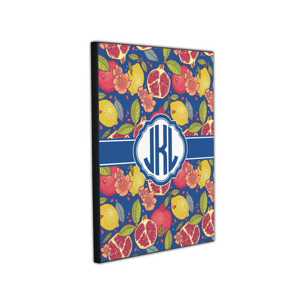 Pomegranates & Lemons 11x14 Wood Print - Angle View