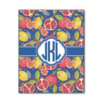 Pomegranates & Lemons Wood Print - 11x14 (Personalized)