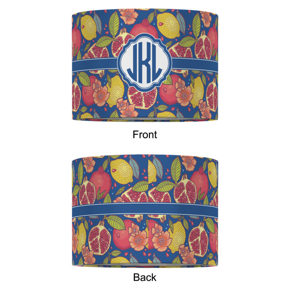 Pomegranates & Lemons 12" Drum Lampshade - APPROVAL (Fabric)