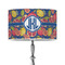 Pomegranates & Lemons 12" Drum Lampshade - ON STAND (Poly Film)