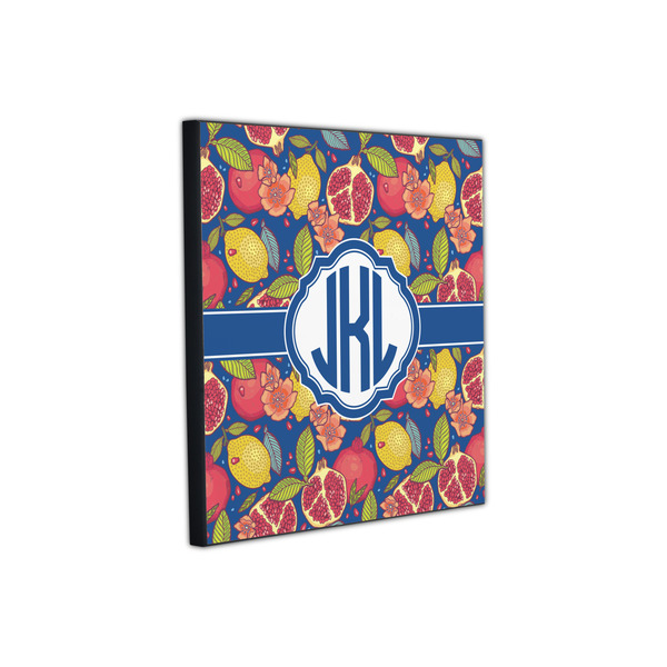 Pomegranates & Lemons 12x12 Wood Print - Angle View