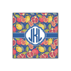 Pomegranates & Lemons Wood Print - 12x12 (Personalized)