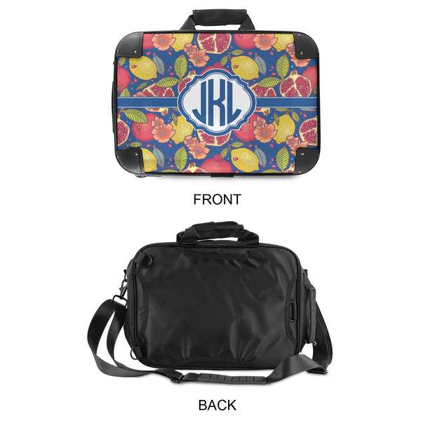 Pomegranates & Lemons 15" Hard Shell Briefcase - APPROVAL
