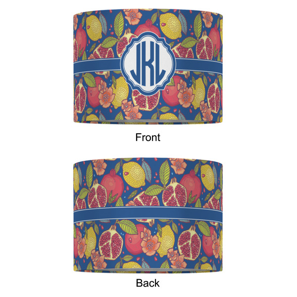 Pomegranates & Lemons 16" Drum Lampshade - APPROVAL (Fabric)