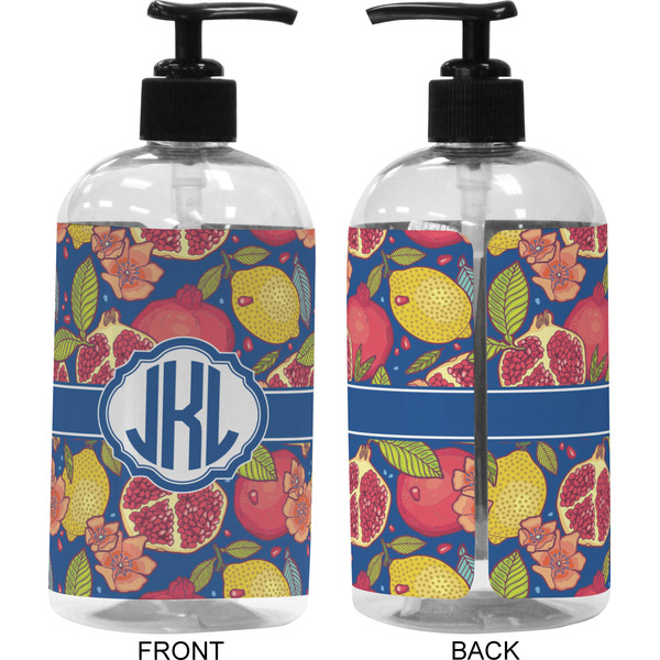 Pomegranates & Lemons 16 oz Plastic Liquid Dispenser (Approval)