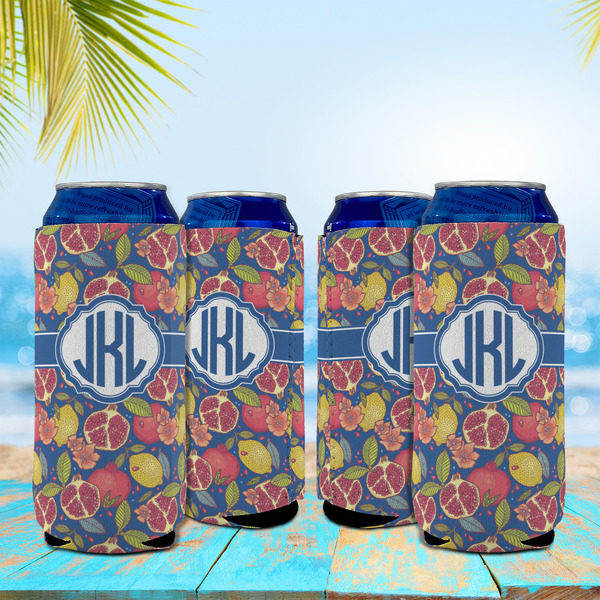 Pomegranates & Lemons 16oz Can Sleeve - Set of 4 - LIFESTYLE