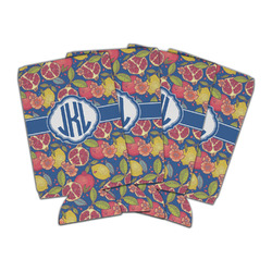 Pomegranates & Lemons Can Cooler (16 oz) - Set of 4 (Personalized)