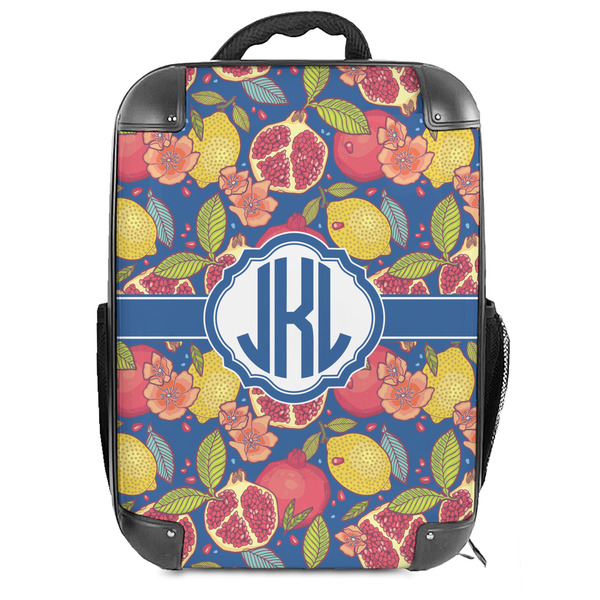 Custom Pomegranates & Lemons Hard Shell Backpack (Personalized)