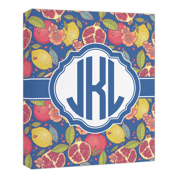 Custom Pomegranates & Lemons Canvas Print - 20x24 (Personalized)