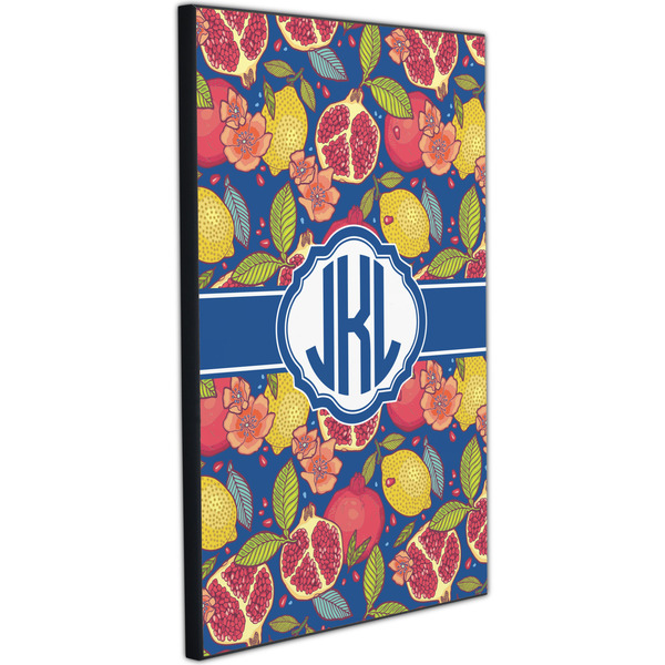 Pomegranates & Lemons 20x30 Wood Print - Angle View