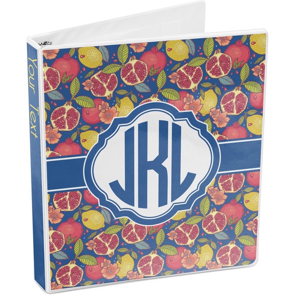 Pomegranates & Lemons 3-Ring Binder 3/4 - Main