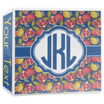 Pomegranates & Lemons 3-Ring Binder - 3 inch (Personalized)