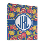 Pomegranates & Lemons 3 Ring Binder - Full Wrap - 1" (Personalized)