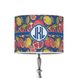 Pomegranates & Lemons 8" Drum Lamp Shade - Poly-film (Personalized)