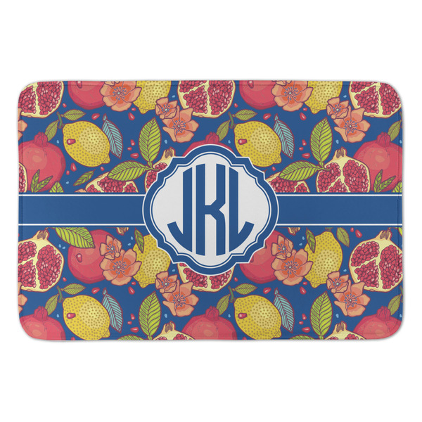 Custom Pomegranates & Lemons Anti-Fatigue Kitchen Mat (Personalized)