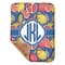 Pomegranates & Lemons Sherpa Baby Blanket - 30" x 40" w/ Monograms