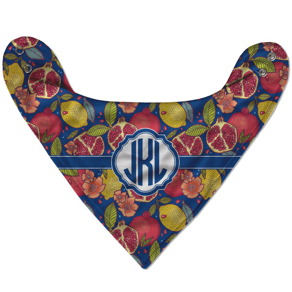 Pomegranates & Lemons Bandana Flat Approval