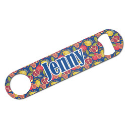 Pomegranates & Lemons Bar Bottle Opener w/ Monogram
