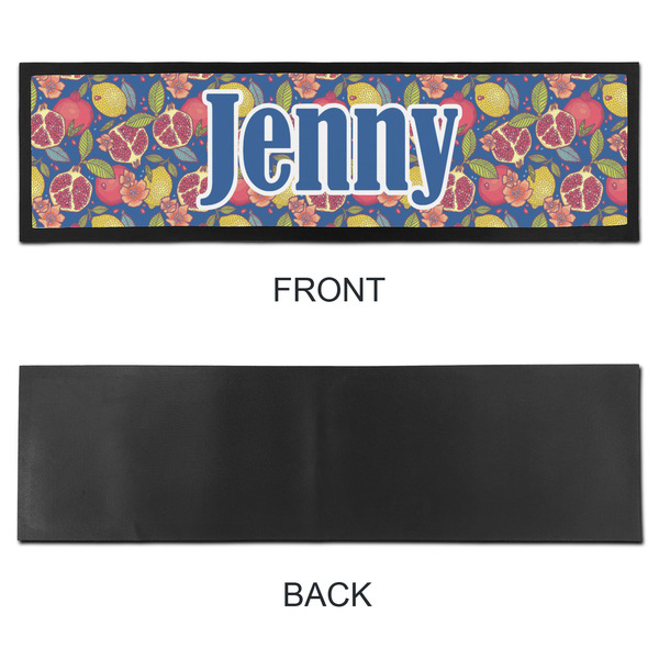 Pomegranates & Lemons Bar Mat - Large - APPROVAL