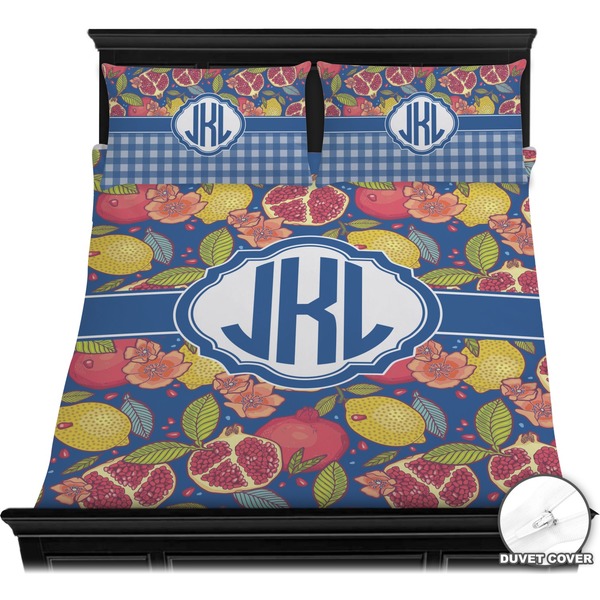 Pomegranates & Lemons Bedding Set (Queen) - Duvet