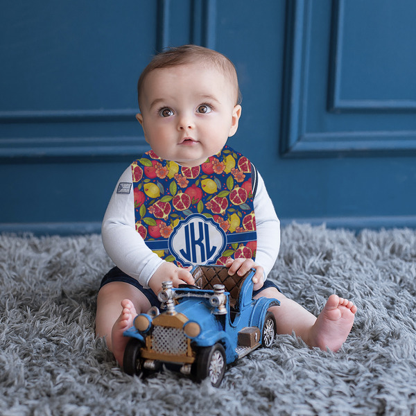 Pomegranates & Lemons Bib Lifestyle Boy