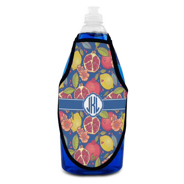 Pomegranates & Lemons Bottle Apron - Soap - FRONT