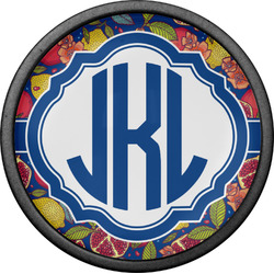 Pomegranates & Lemons Cabinet Knob (Black) (Personalized)