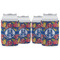 Pomegranates & Lemons Can Cooler (12 oz) - Set of 4 w/ Monogram