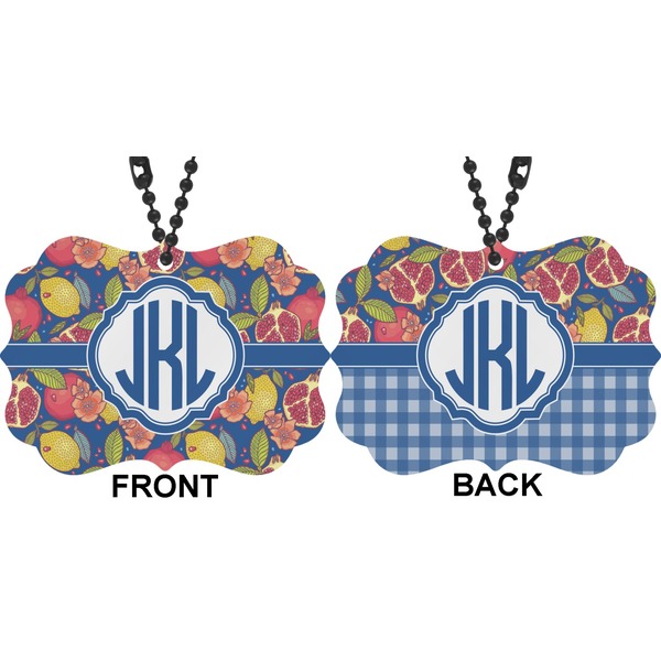 Pomegranates & Lemons Car Ornament (Approval)