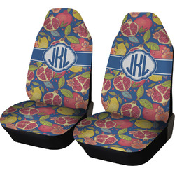 Pomegranates & Lemons Car Seat Covers (Set of Two) (Personalized)