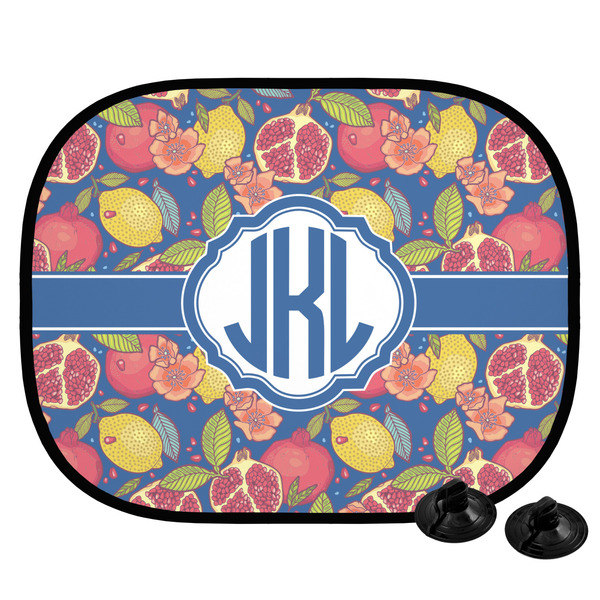 Custom Pomegranates & Lemons Car Side Window Sun Shade (Personalized)