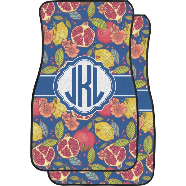 Pomegranates & Lemons Custom Car Floor Mats Set (2Front & 2Back)
