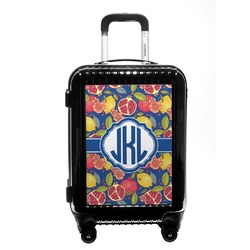 Pomegranates & Lemons Carry On Hard Shell Suitcase (Personalized)