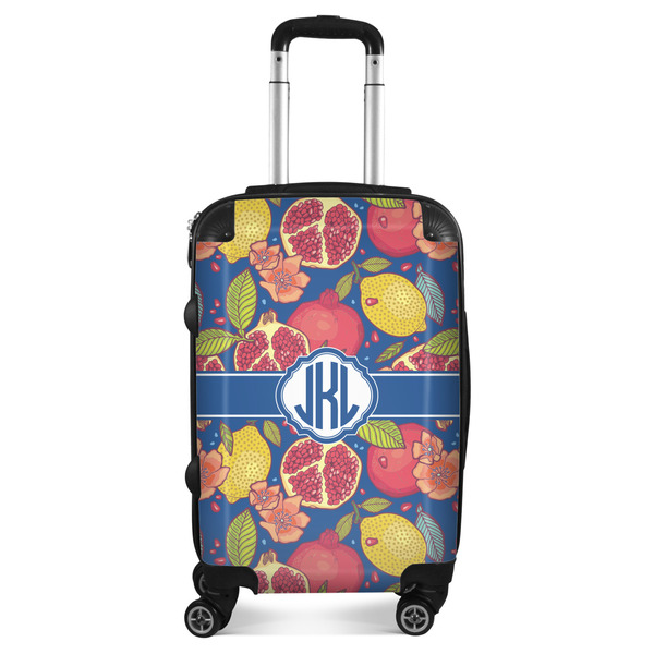 Custom Pomegranates & Lemons Suitcase - 20" Carry On (Personalized)