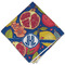 Pomegranates & Lemons Cloth Dinner Napkin - Single w/ Monogram