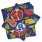 Pomegranates & Lemons Cloth Napkins (Set of 4) (Personalized)