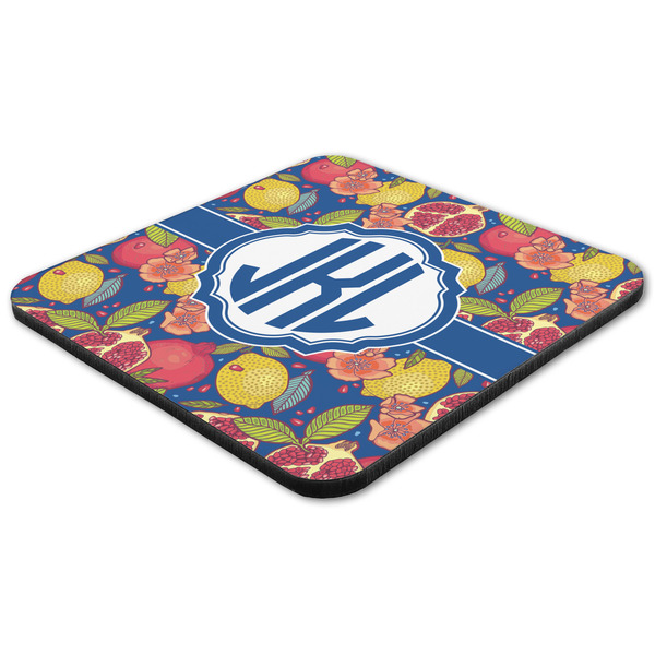 Pomegranates & Lemons Coaster Set - FLAT (one)